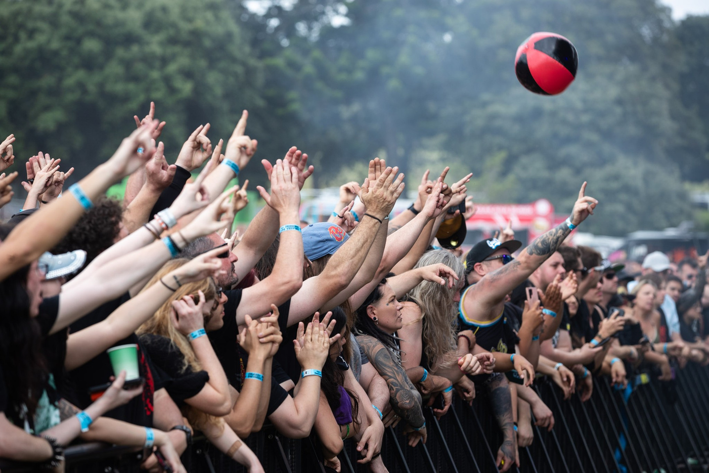Festival crowd — audience engagement